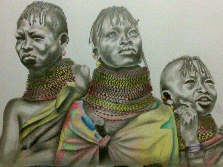 Whose justice? Credits to Evans Maina Ngure, artist.